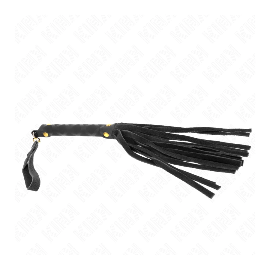 KINK - BLACK SUEDE MINI WHIP 30 CM